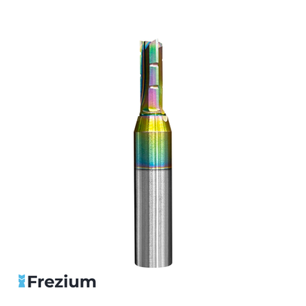 Прямая твердосплавная фреза (8x12,7x22 Z3 DLC)