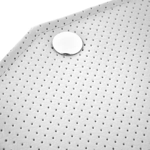 Адаптер ремня безопасности для детей Skyway кожа серебро