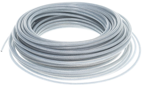 Леска для триммера Круг 3мм 10м с метал. сердечником