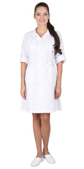 Халат женский "Сириус-Глэм" (белый)