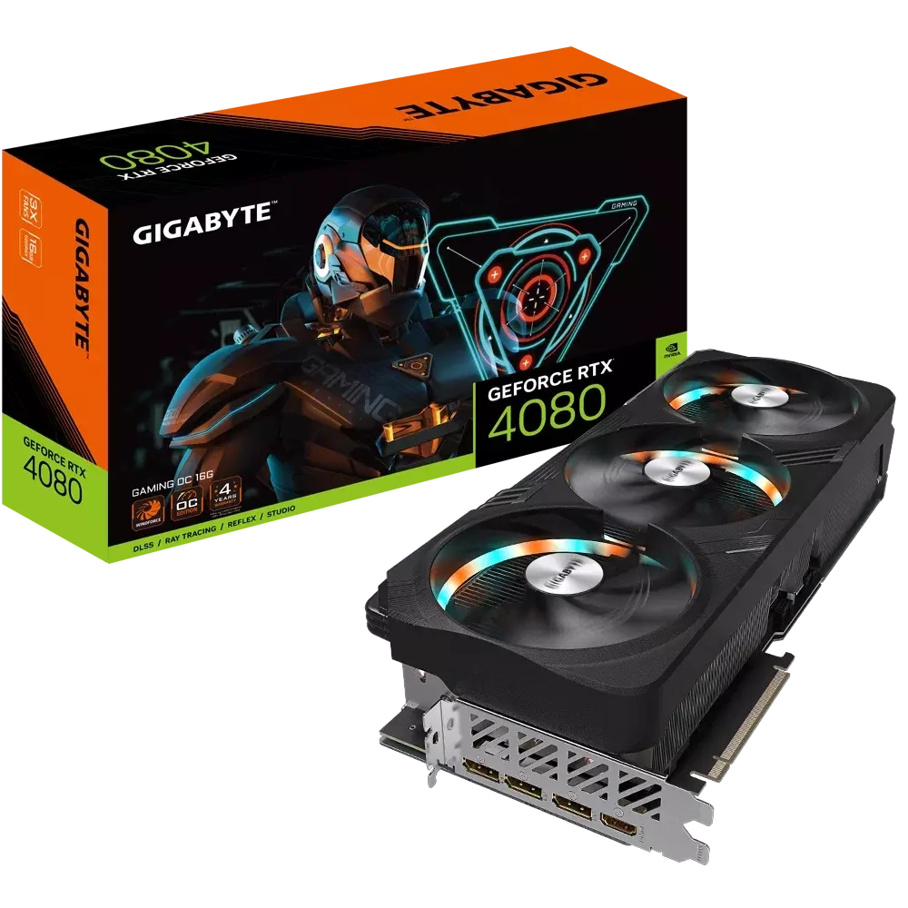 Видеокарта Gigabyte RTX4080 GAMING OC 16GB