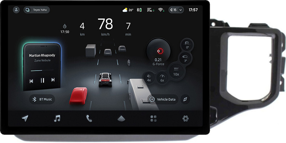 Магнитола для Chery Tiggo 4 2018+ - Teyes CC4-PRO монитор 13" 2K QLED на Android 13, Snapdragon 778G, 8+128, AI, CarPlay, DSP, 4G SIM-слот