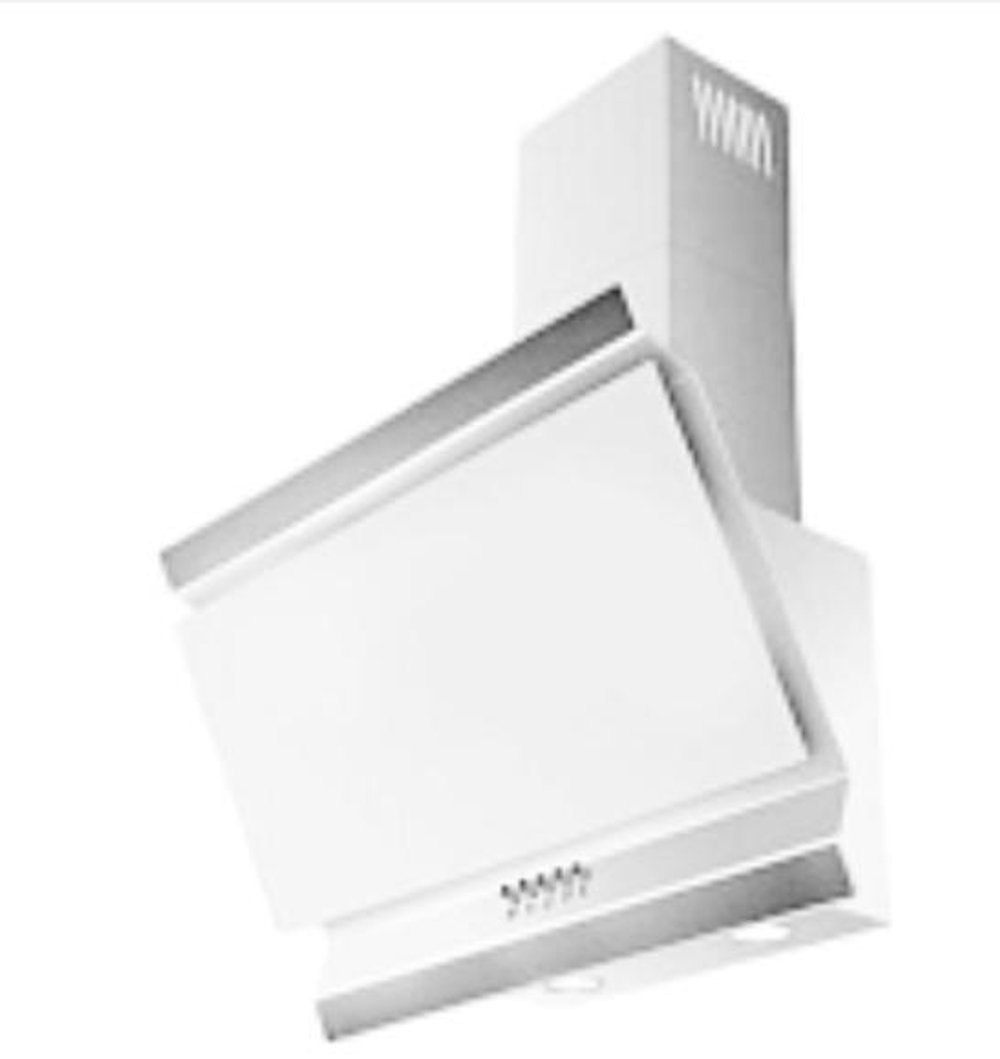 Вытяжка CIARKO SBO 500 White, бел стекло, галоген, кноп, 600 м3/ч