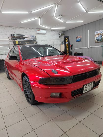 Пленка PET перламутровая красная глянцевая Metallic Red Carbins