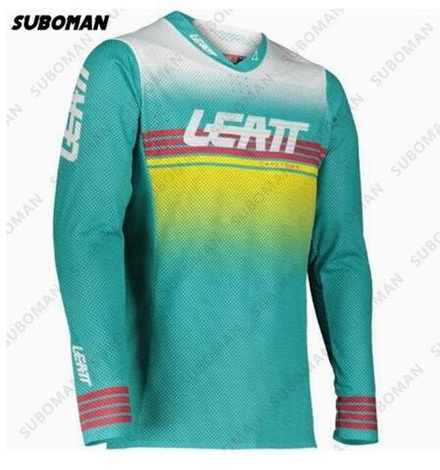 Джерси Leatt style бирюза XL