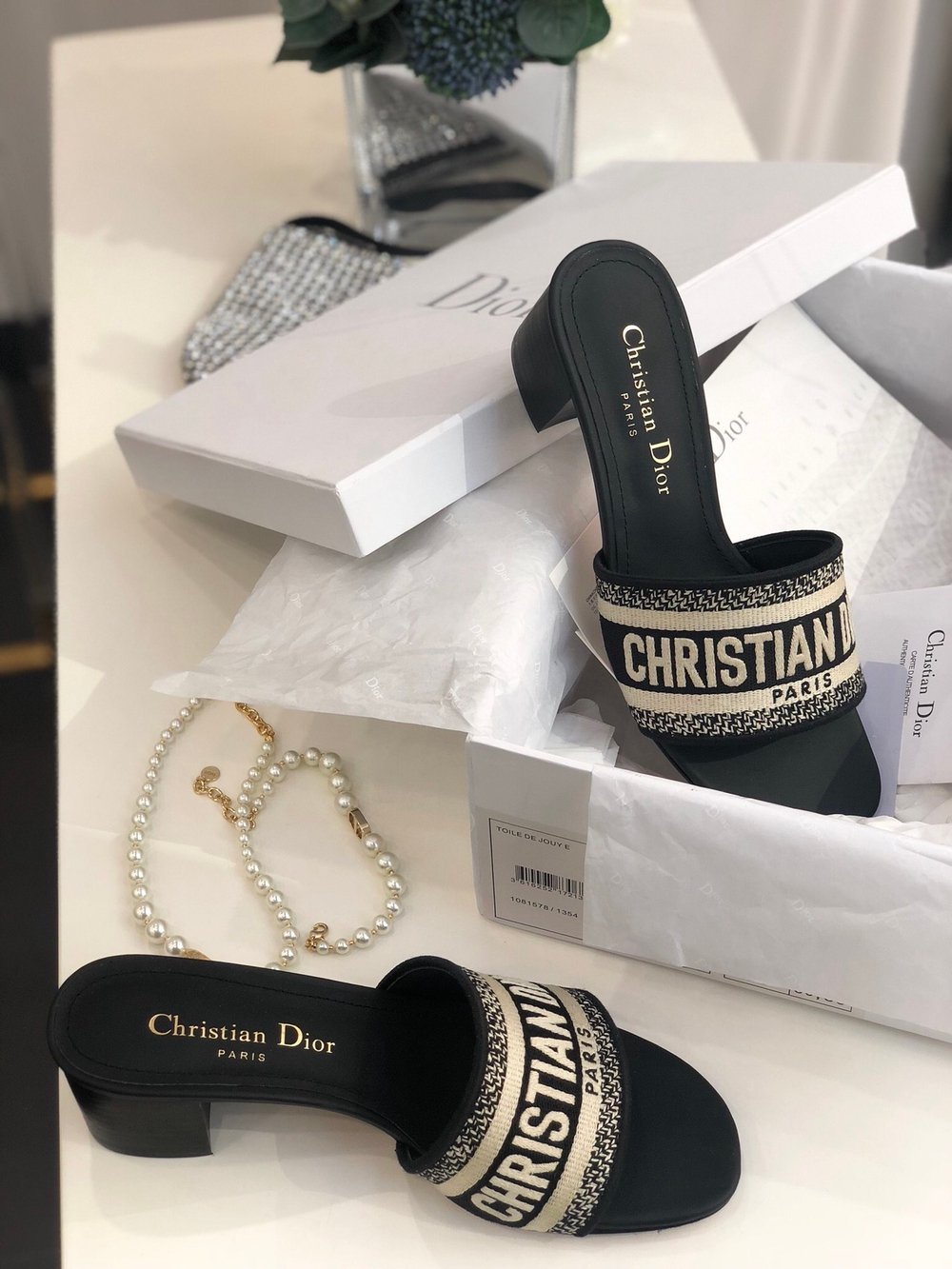Christian Dior Dway Heeled Slide