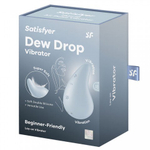 Клиторальный мини-вибратор Satisfyer Dew Drop голубой