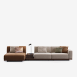 4-х местный нераскладной диван с кушеткой KYOTO KO-12