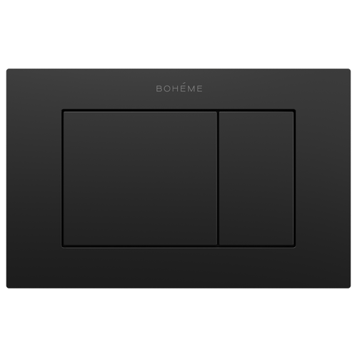 Кнопка для инсталляции, нерж.сталь BLACK NEW