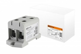 Клемма вводная силовая КВС 4 ввода 16-95 кв.мм. серая TDM SQ0833-0104
