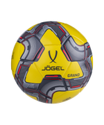 Мяч футбольный Grand №5, желтый/серый/красный