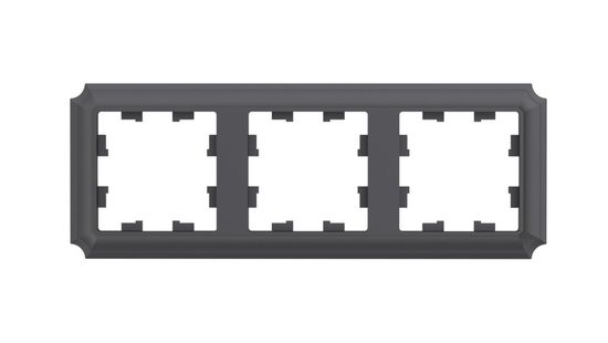 Рамка 3-м AtlasDesign Antique универс. базальт SE ATN101403