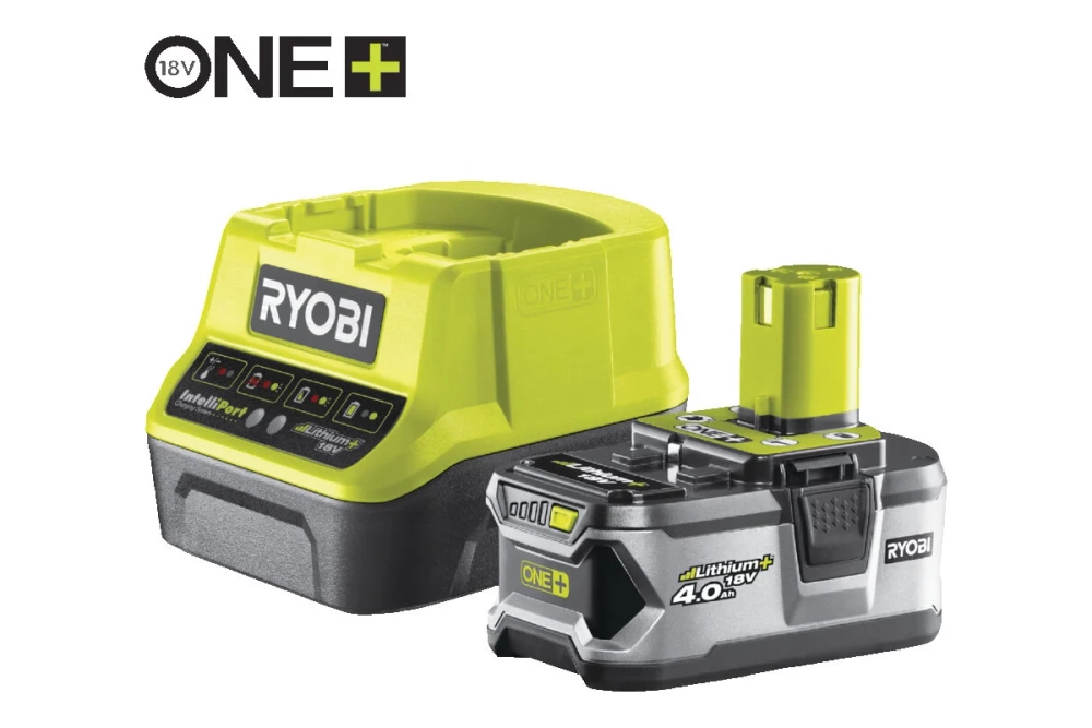 Набор Ryobi ONE+ RC18120-140 5133003360 аккумулятор (18 В; 4.0 A*ч; Li-Ion) и зарядное устройство RC18120