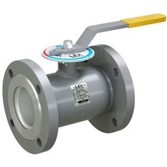 Кран шаровой стальной фланцевый LD Regula Ду100/80 Ру1,6 неполнопроходной