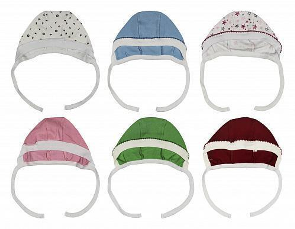 Чепчик детский для норворожденных мультиколор (Bonito)