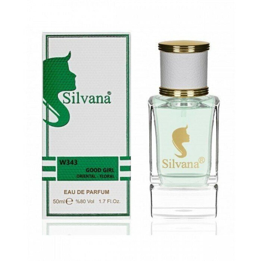 SILVANA 343 Good Girl Oriental-Floral (Carolina Herrera Good Girl) for women 50 ml.