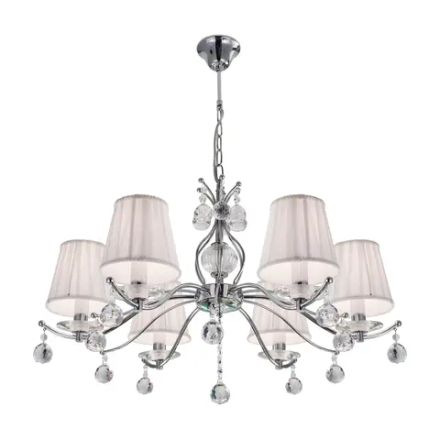 Citilux Шелли CL438161 Люстра подвесная с абажурами Хром