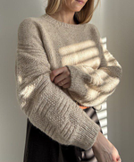 Описание по вязанию джемпера спицами "Farm"