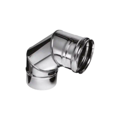 Колено Ferrum DN115 90 градусов 0,8/430 36225
