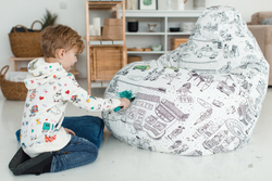 Кресло Мешок Груша Раскраска (XL, Классический)