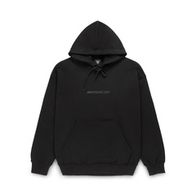 Худи Питерский Щит Шрифтовое Лого, черный