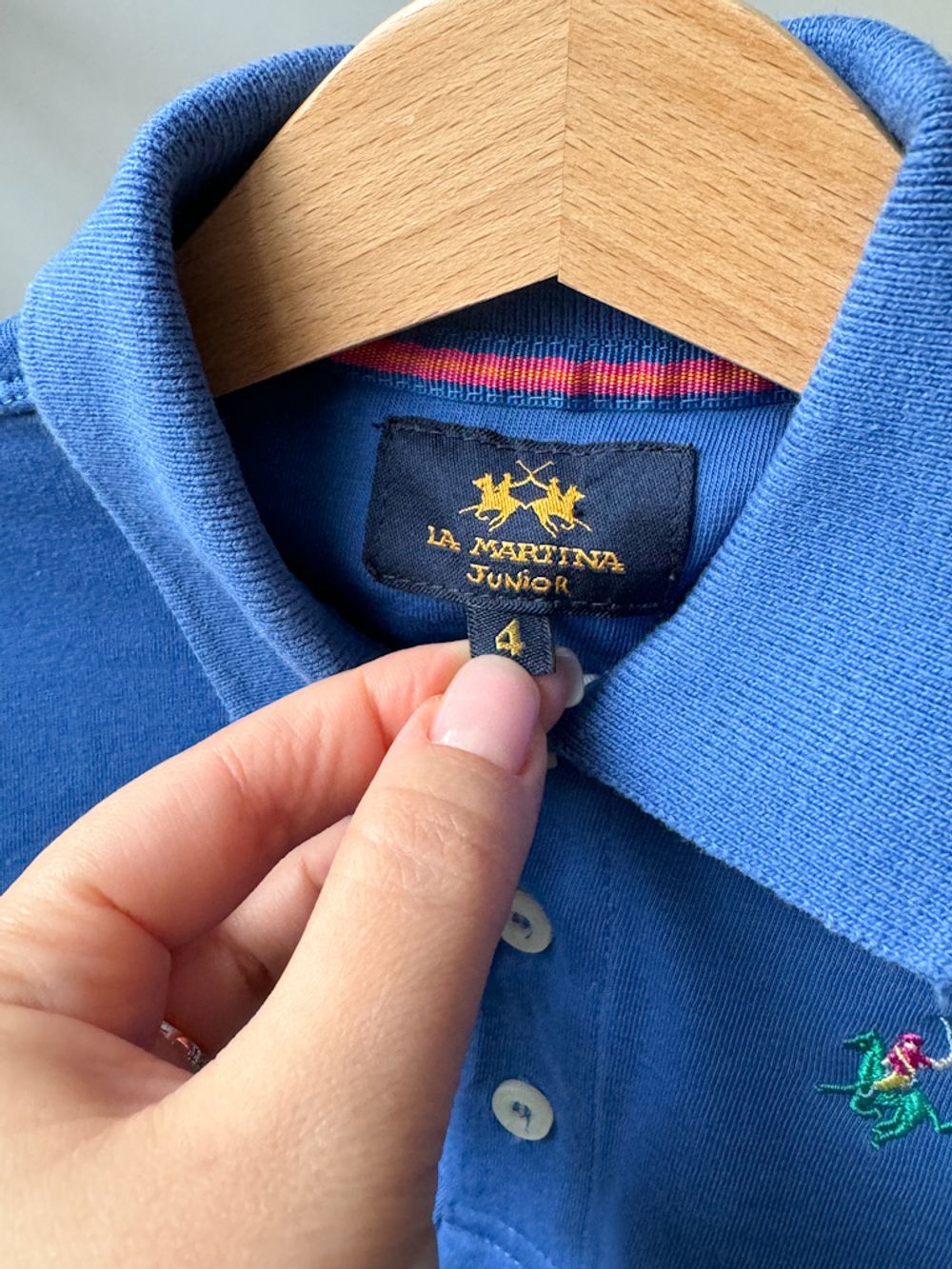 Хлопковое поло La Martina, 104