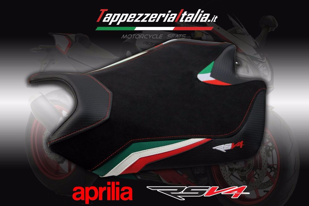 Aprilia RSV4 RSV-4 2009-2018 Tappezzeria Italia чехол для сиденья с эффектом Вельвет