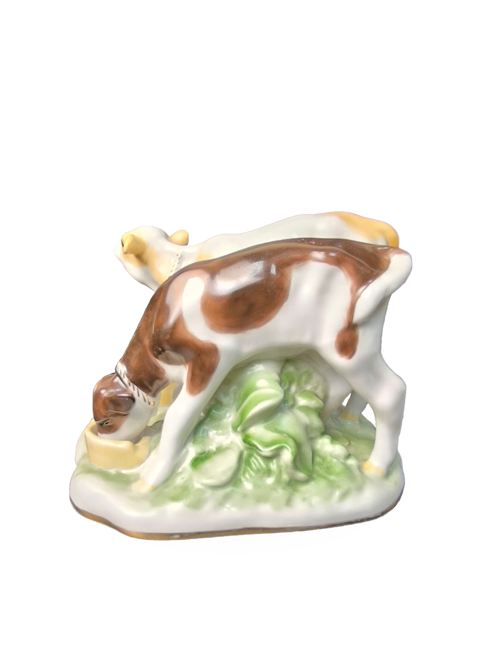 Фарфоровая статуэтка "Телята ясельные" ДФЗ Вербилки