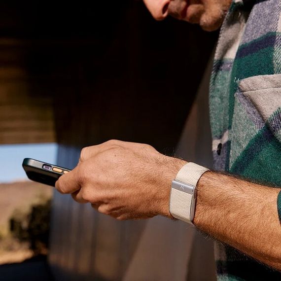 Плетеный ремешок для Whoop 5.0 SuperKnit Band​ (Dune) 959-11-004-036-056