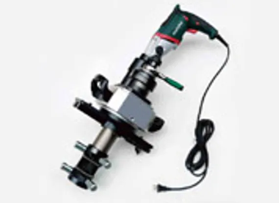 Ручная машина для снятия фаски с труб ТВР-270 с электроприводом