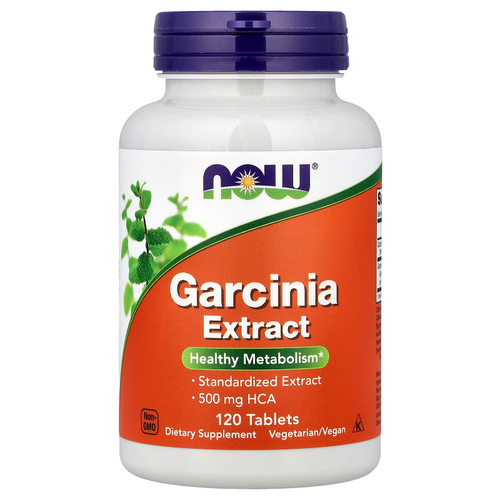 NOW Foods, экстракт гарцинии, 120 таблеток