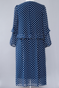 Платье женское 3653ВП, горох #284Гу053653ВП