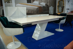 Обеденный стол DUPEN DT-21 Раскладной Белый