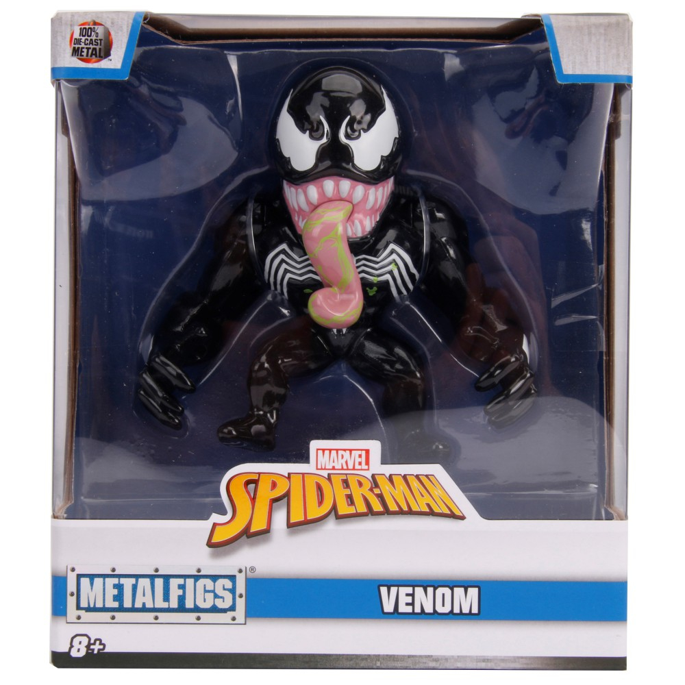 Jada Toys 3221008 — Металлическая фигурка «Веном» 10 см Marvel Spider-Man 3221008 — фото 1