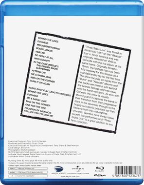 Genesis / Three Sides Live (Blu-ray)