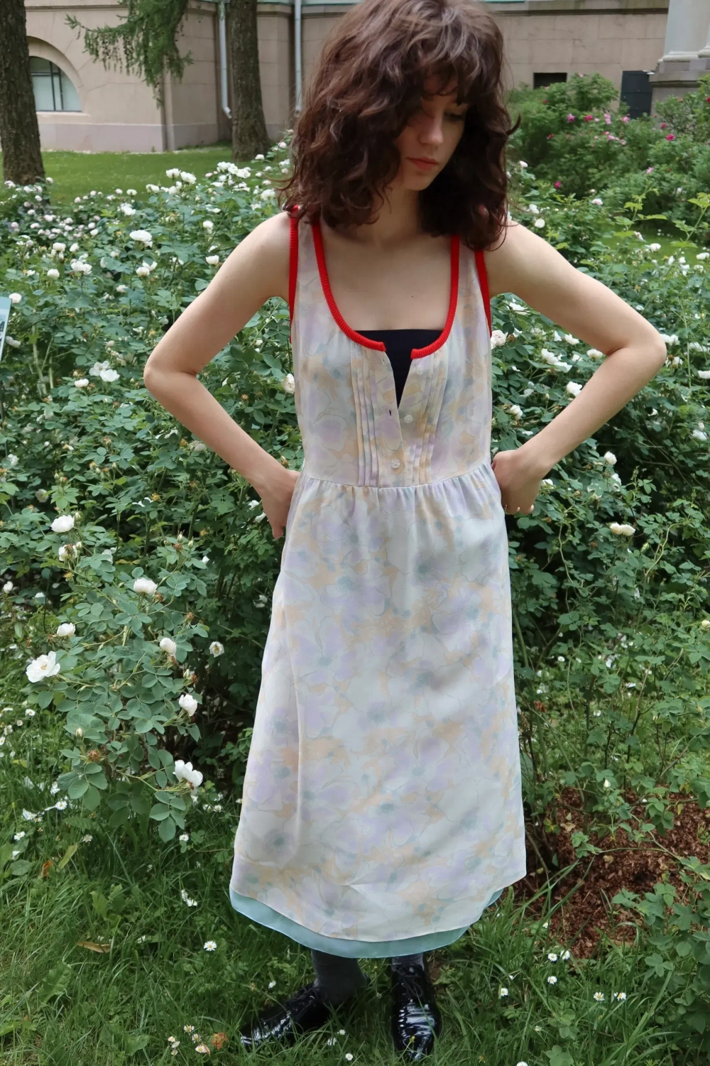 Платье «Мак», красный