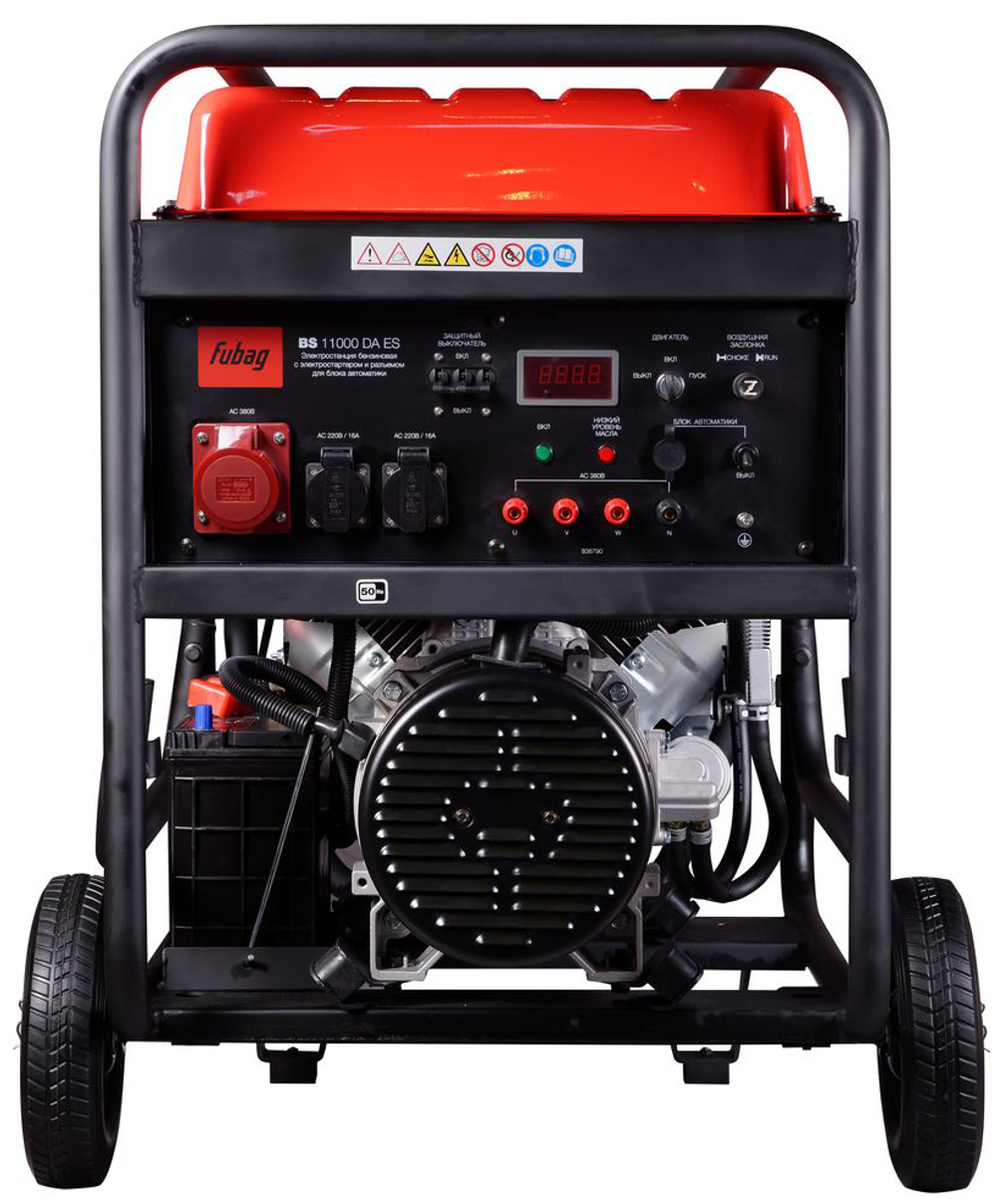Бензиновый генератор Fubag BS 11000 DA ES — Фото №4 