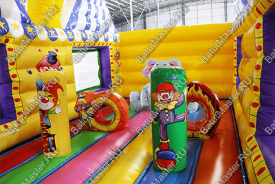 Надувной батут "Маленькие клоуны" 8*4*5.5