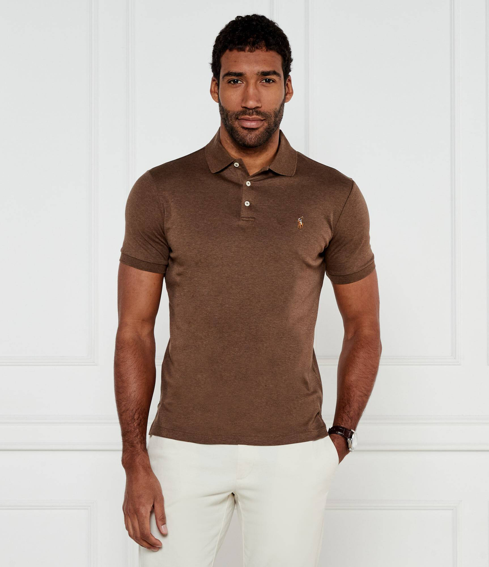 Поло POLO RALPH LAUREN - коричневый(710704319)