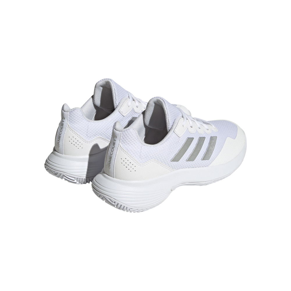 Женские теннисные кроссовки adidas Gamecourt 2 All Court Shoe Women - White, Silver