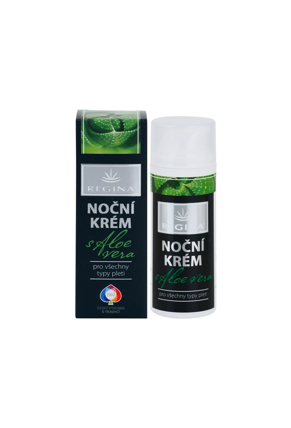 Regina Aloe Vera - ночной крем для лица с алоэ вера /   50  ml  / GTIN 8595002328730