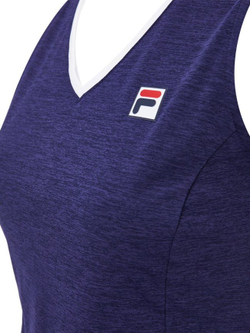 Женский топ теннисный Fila Top Annie W - peacoat melange