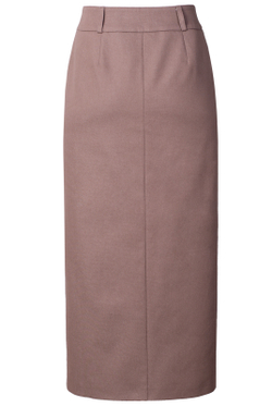 Юбка женская 4265АП, какао #429Кк014265АП