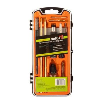 Набор для чистки Helios кал. 5,6мм 12 предм., плас. кор. HS6052-22
