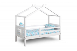 Ассоль кровать с надстройкой 1600х700 (белый)