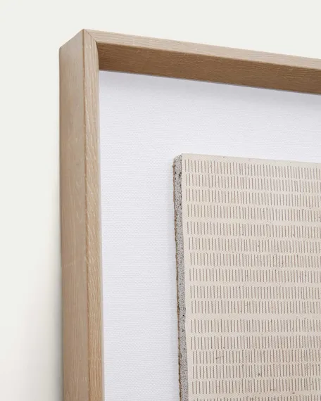 Sormina Картина с коричневыми полосками вверху 30 х 40 см