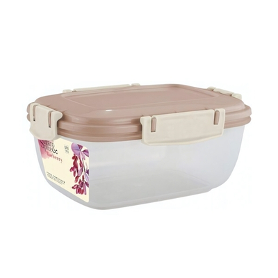 Контейнер для продуктов Sugar&Spice Barberry герметичный 0,45л прямоугольный латте