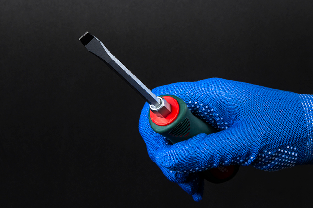 Отвертка шлицевая силовая Hans, 0516M6-04