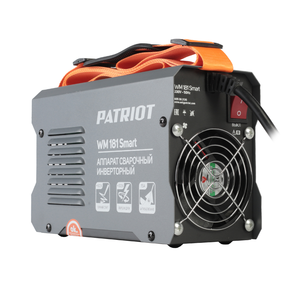 Аппарат сварочный PATRIOT WM 181 Smart MMA