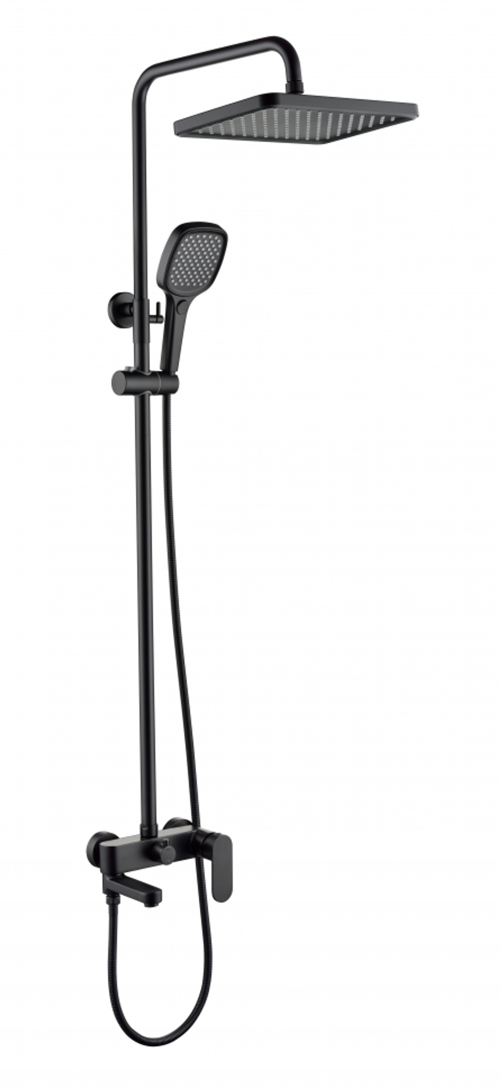 Душевая система Grocenberg GB7011 Черный матовый